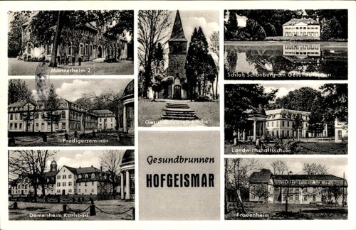 Hofgeismar hessen - ak, in