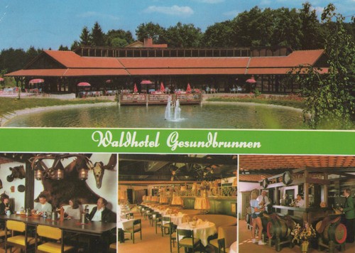 Waldhotel gesundbrunnen - ak,