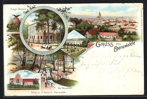 Lithographie eberswalde hotel - lithographie, eberswalde,