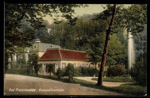 Ansichtskarte bad freienwalde - bad,