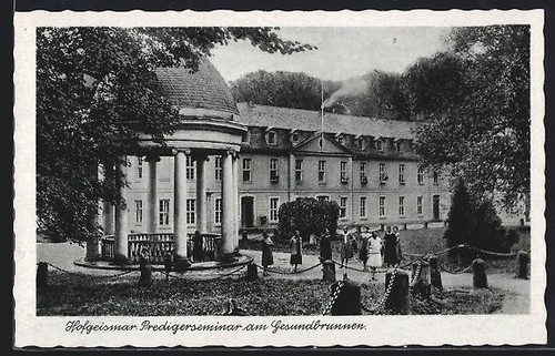 Ansichtskarte hofgeismar - ansichtskarte,