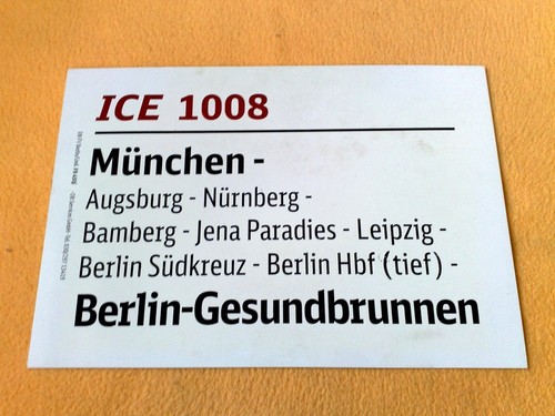 Zls ice 1008 münchen - ice,