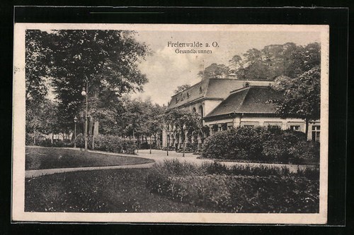 Ansichtskarte freienwalde - freienwalde, a