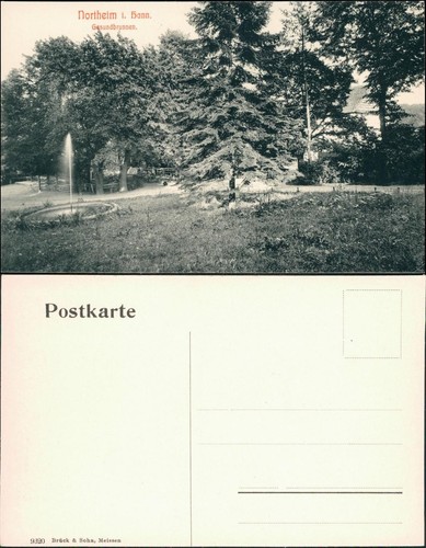 Ansichtskarte northeim haus - ansichtskarte,
