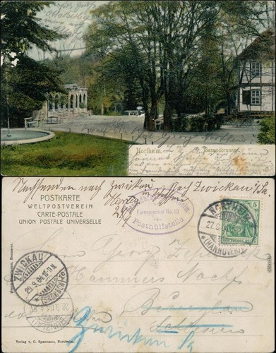 Ansichtskarte northeim - ansichtskarte,
